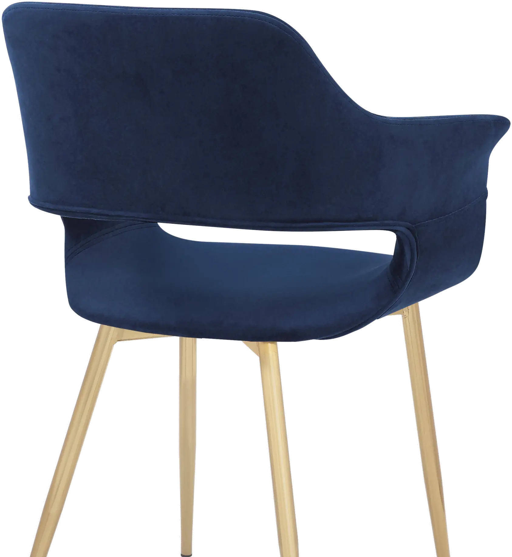 Gigi Blue Dining Room Arm Chair (Set of 2)