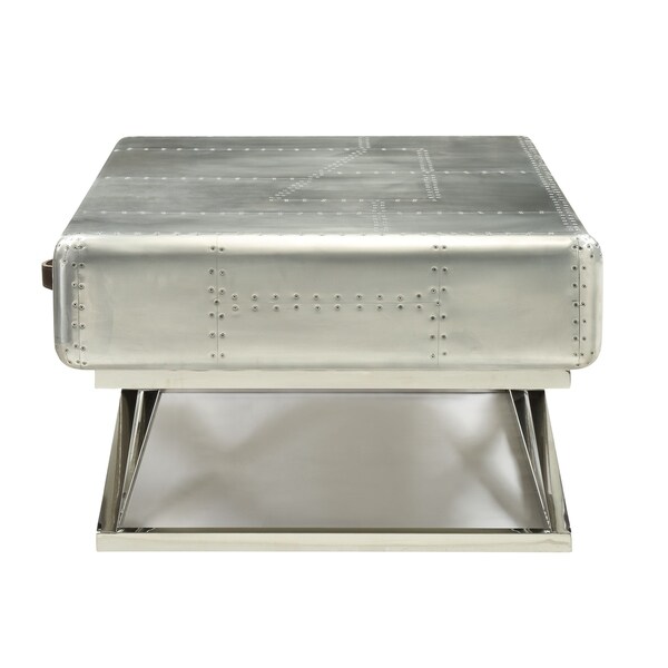 ACME Brancaster Coffee Table， Aluminum