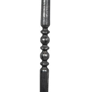 arteferro 35-716 in. x 1-316 in. Round Hollow Tube Tapered to 916 in. Ends Raw Forged Baluster 1482