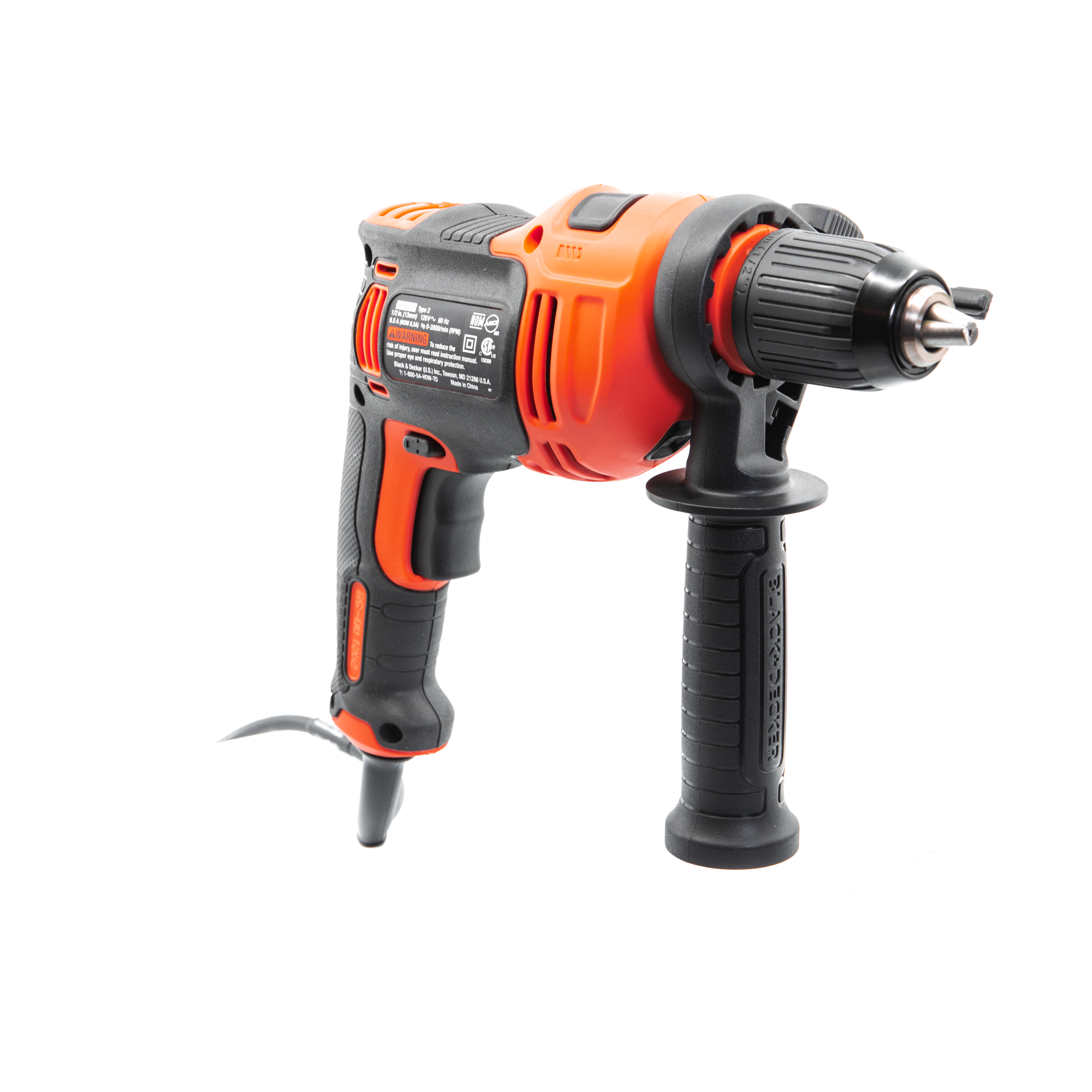 Hammer Drill, 6.5-Amp, 1/2-Inch