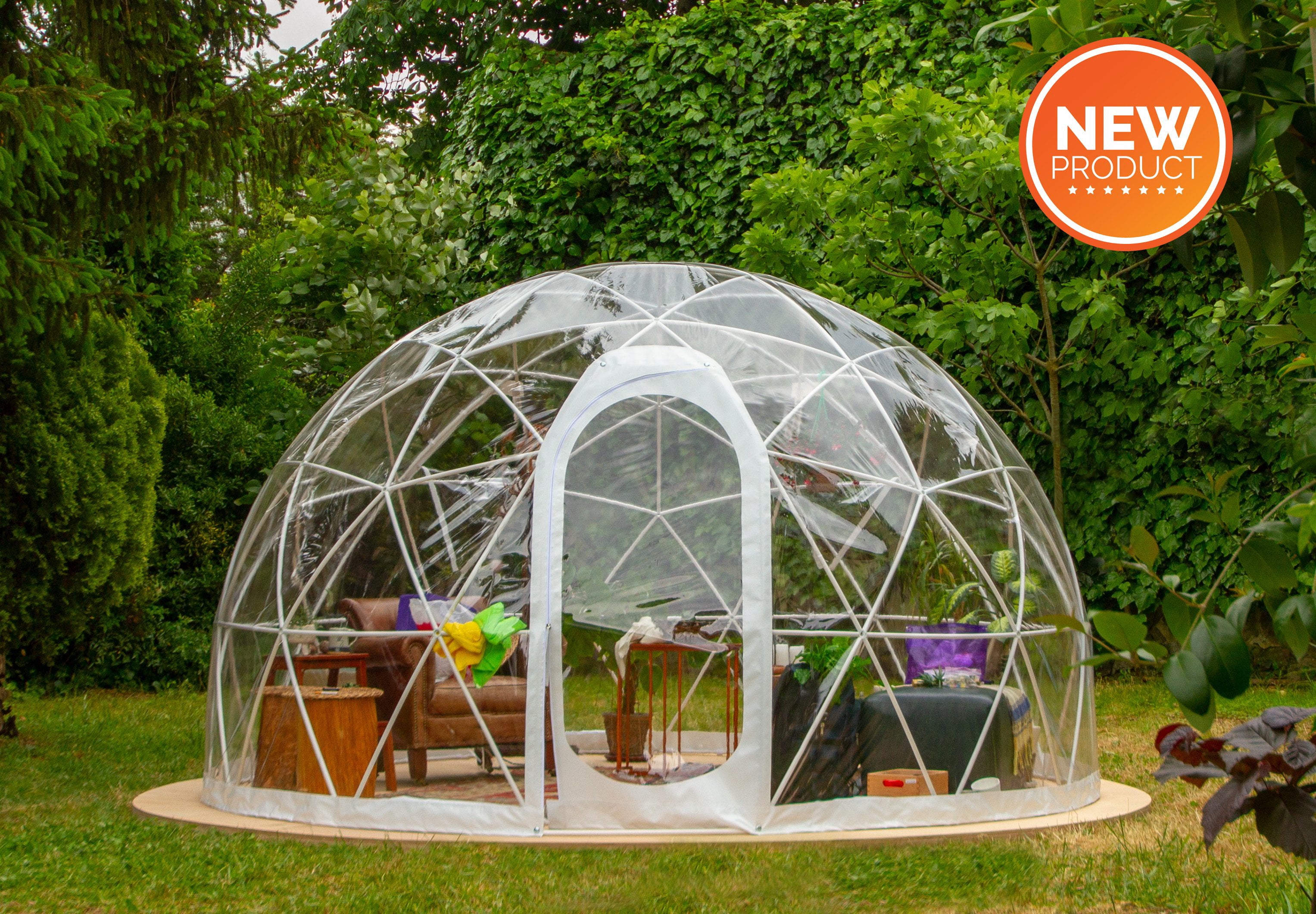 Garden Igloo - 12' Walk-In Garden Dome Igloo