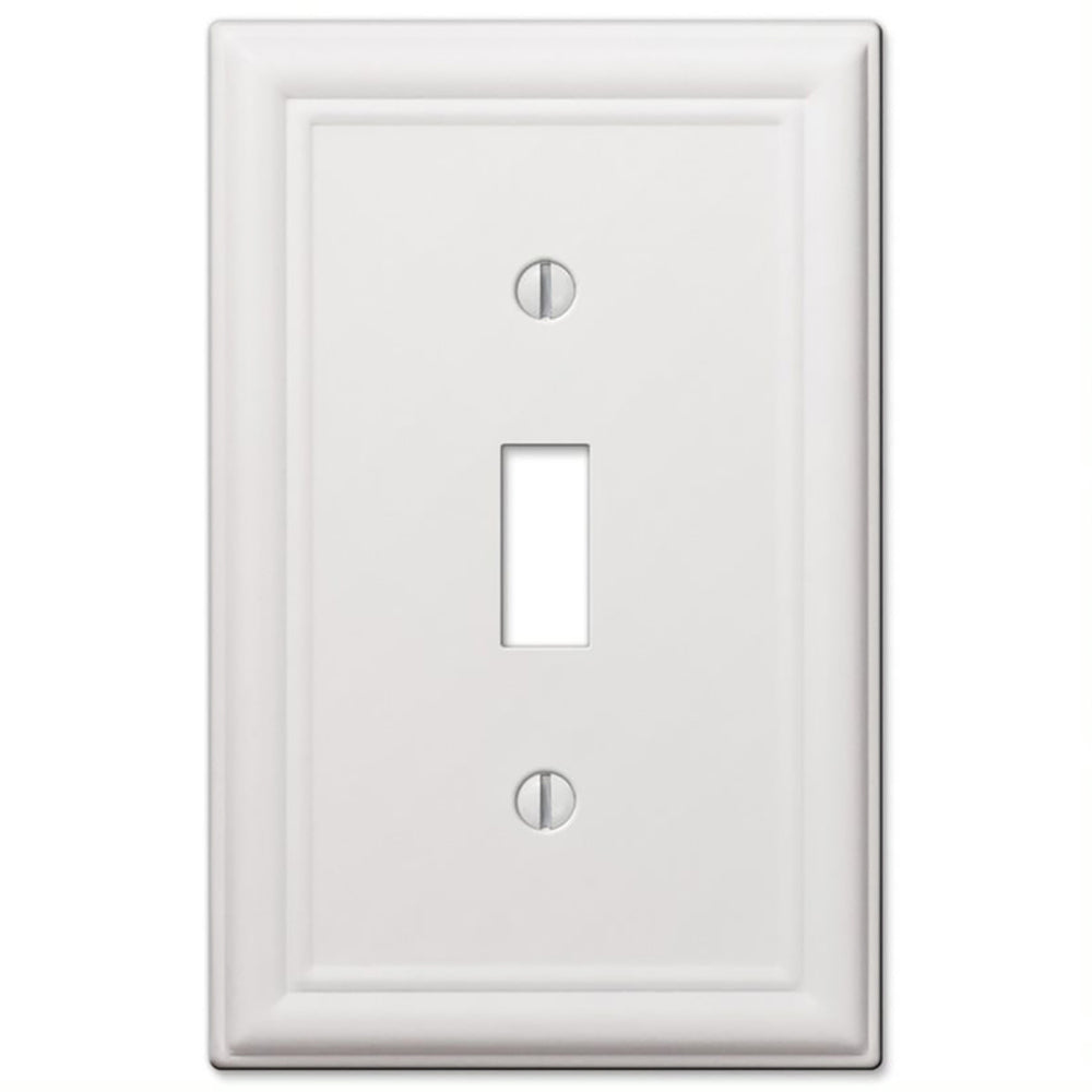 WALLPLATE CHELSEA 1T WHT