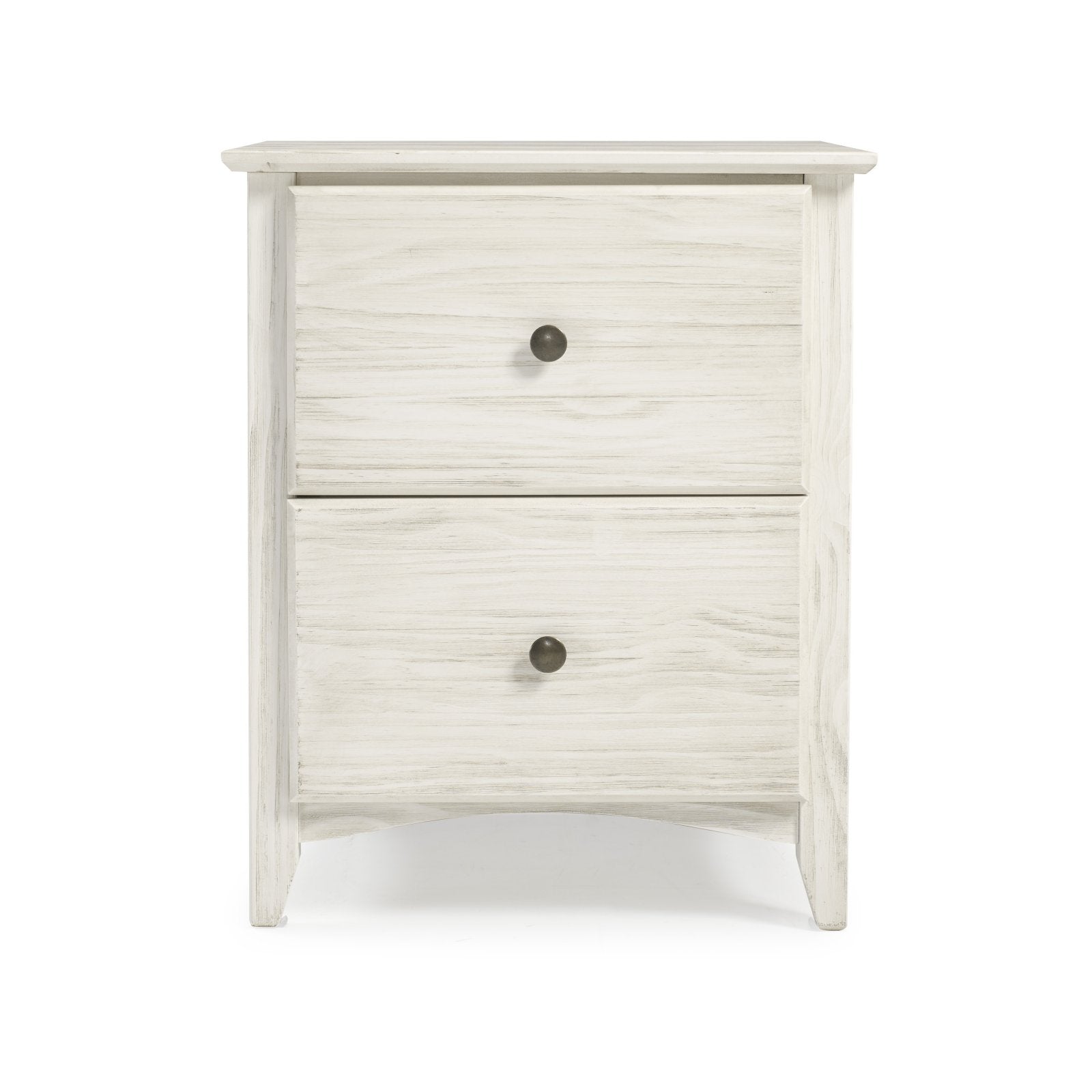 Camaflexi Shaker Style 2 Drawer Night Stand - Multiple Finishes