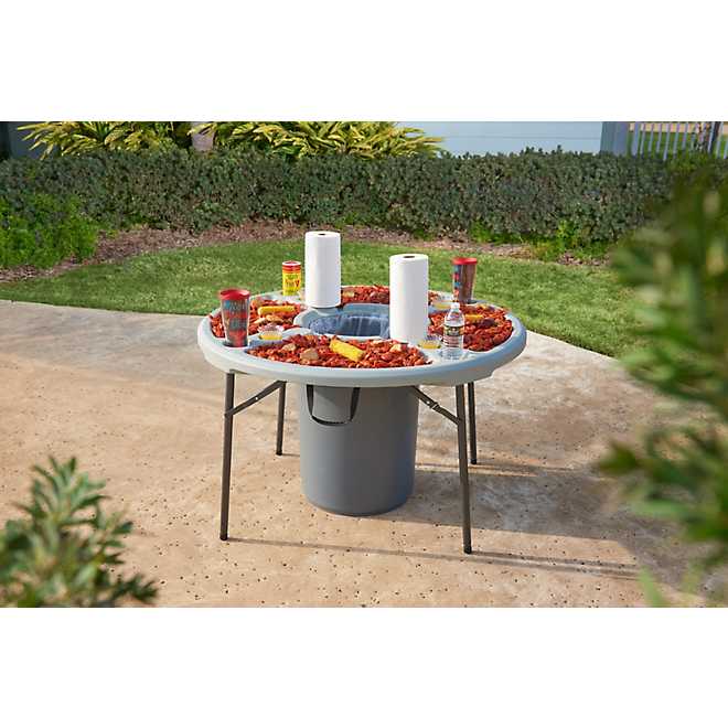 Academy Sports + Outdoors 4 ft Round Folding Cookout Table