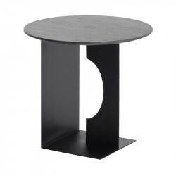 Table d'appoint en teck noir vernis Arc Ethnicraft - Mobilier intérieur - Mobilier - GRIIN