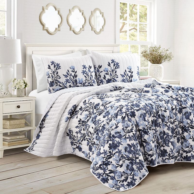 Lush Decor Tanisha Reversible Quilt Set with Shams