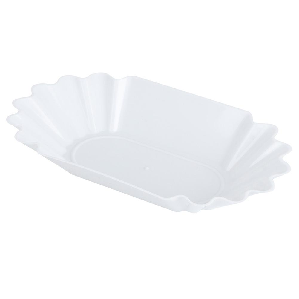 Food Grade Pp Plastic Coffee Bean Display Dish Sample Tray Storage Container Kitchen Accessorywhite