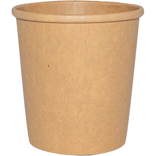 ITI TG-KS-16 16 oz. Kraft Paper Food/Soup Cup (Lid Not Included)， 500/Cs