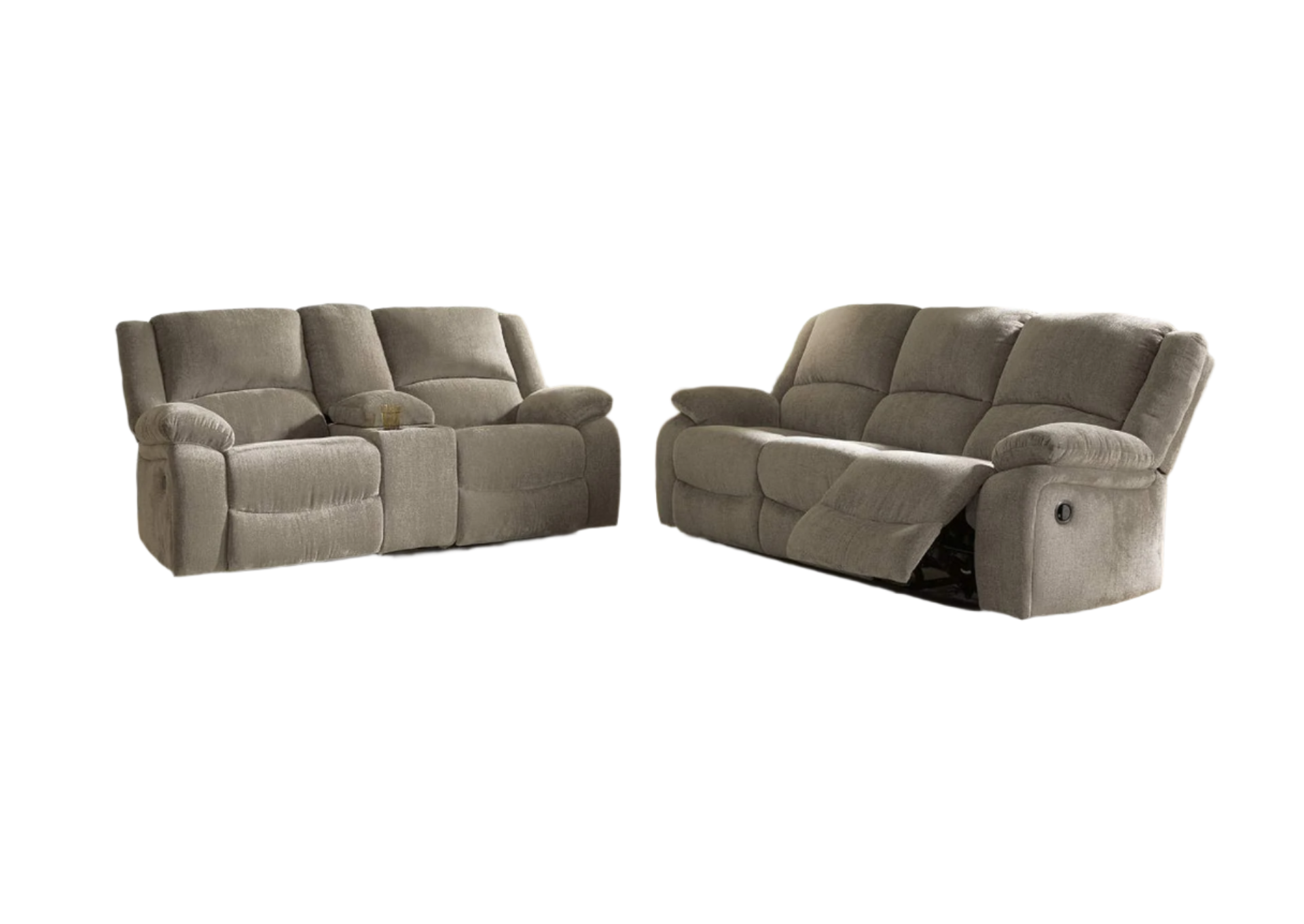 Draycoll Reclining Sofa and Loveseat