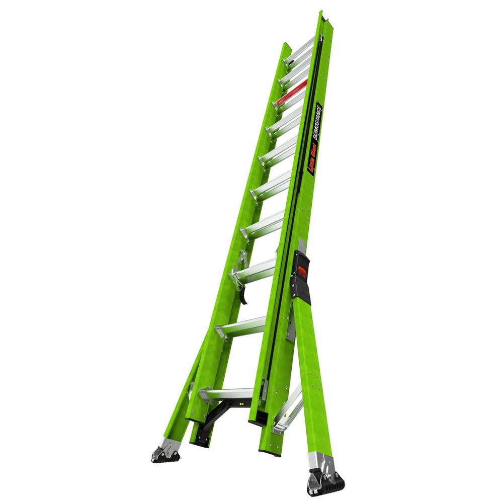 HyperLite SumoStance 20 ft Type IA Fiberglass Extension Ladder