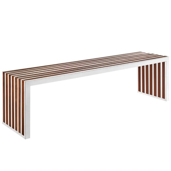 Nove Walnut Medium Bench