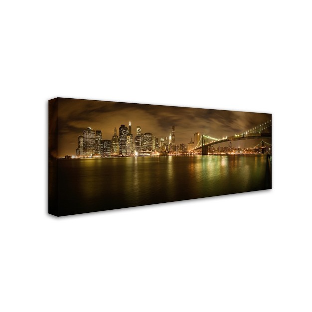 Trademark Fine Art shubhra Pandit x27 new York Skyline x27 Canvas Art