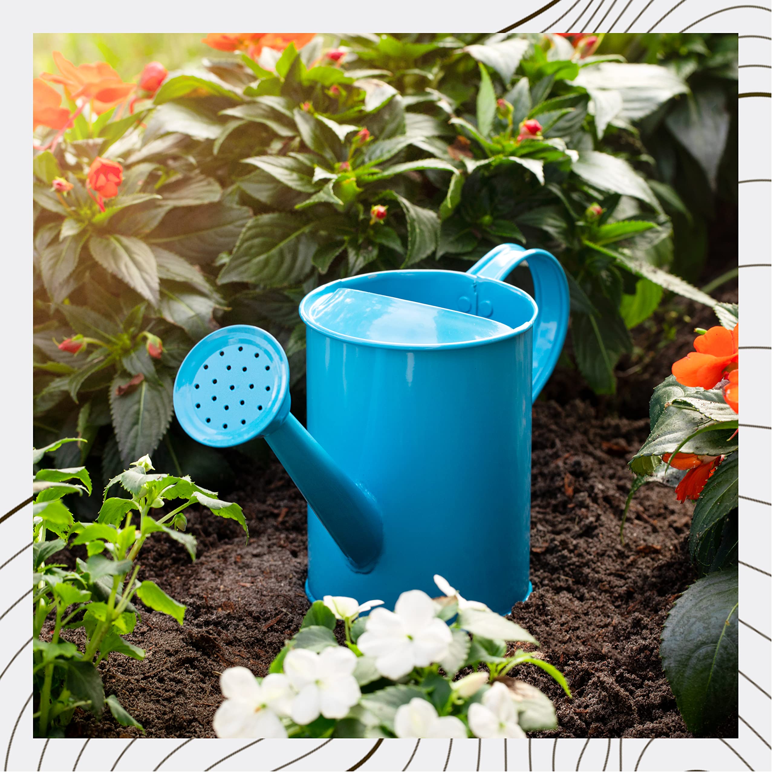 Homarden | Watering Can For Kids - Play Time Or Practical Use - Childs Metal