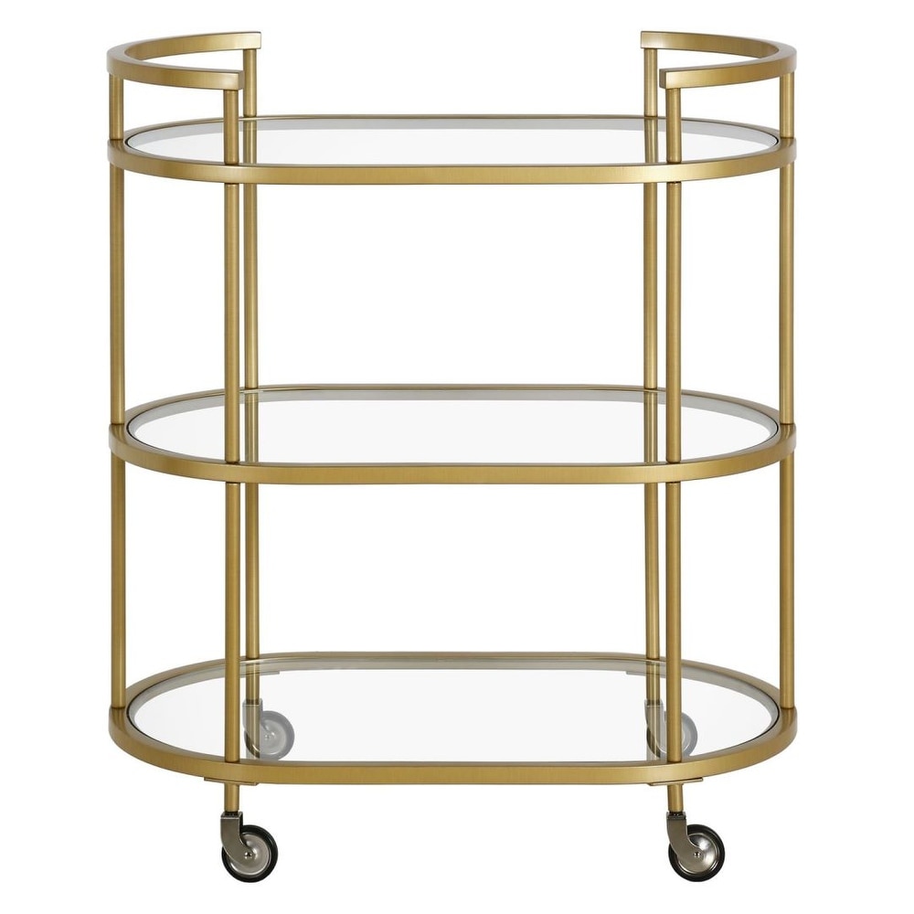 Steel Modern Bar Cart