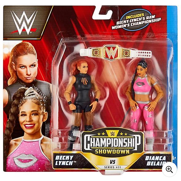 Wwe becky lynch vs bianca belair championship showdown 2-pack action figures