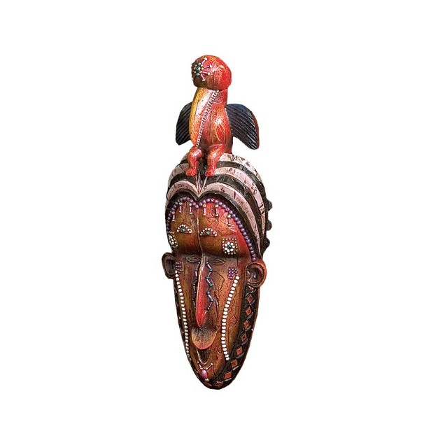 Design Toscano Masks Of The Congo Wall Sculptures Hornbill