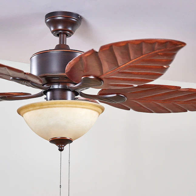 Harbor Breeze St Kitts 52-in Oil Rubbed Bronze LED Indoor/Outdoor Ceiling Fan with Light (5-Blade)