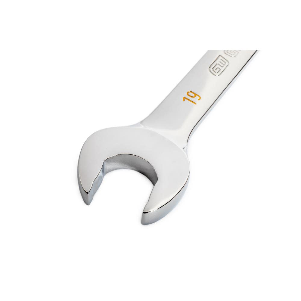 15mm 90T 12 Point Flex Head Ratcheting Combination Wrench