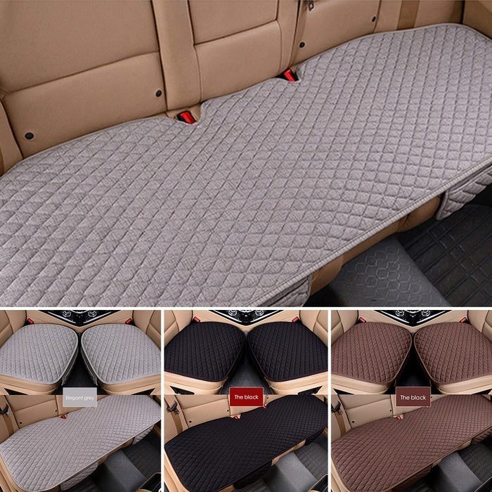 Harupink Universal Front Rear Row Car Seat Cover Pad Mat Auto Chair Cushion Breathable Car Accessories