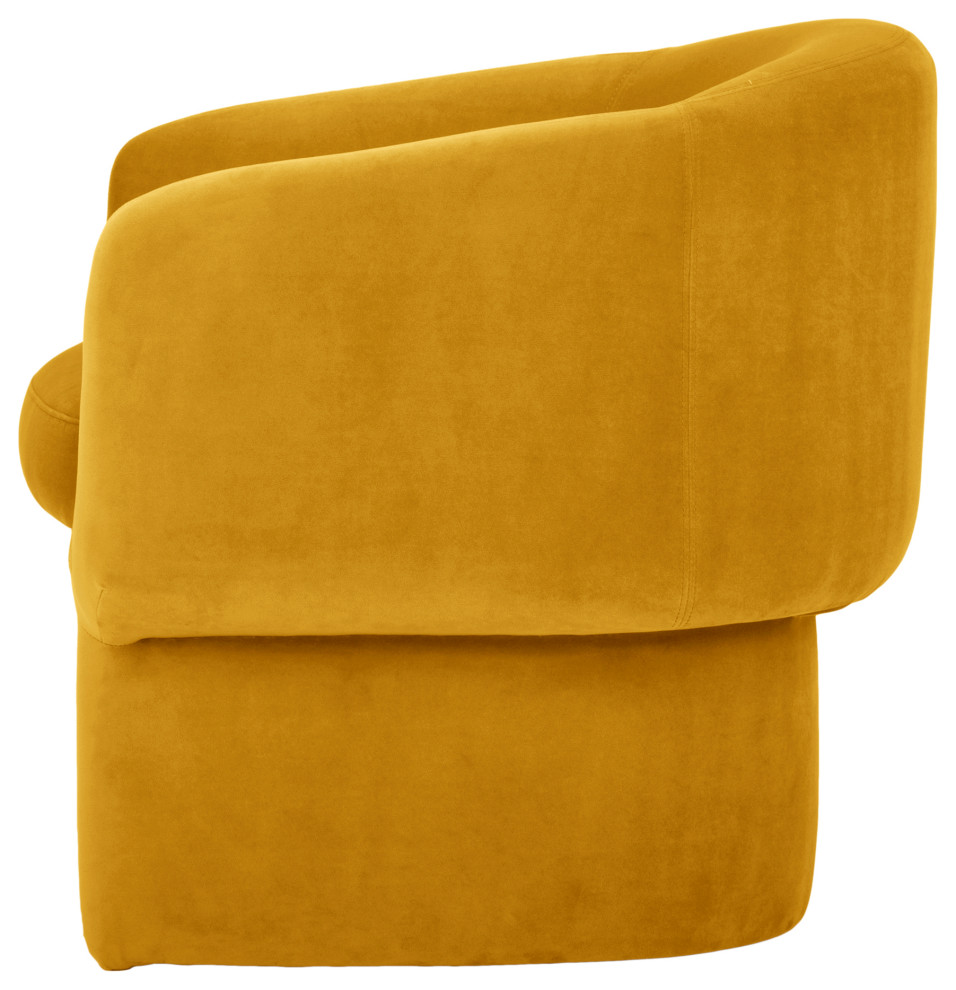 Franco Chair Mustard   Midcentury   Armchairs And Accent Chairs   by Kolibri Decor  Houzz