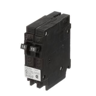 Siemens 15 Amp Single Pole Type QT Tandem NCL-Circuit Breaker Q1515NCU