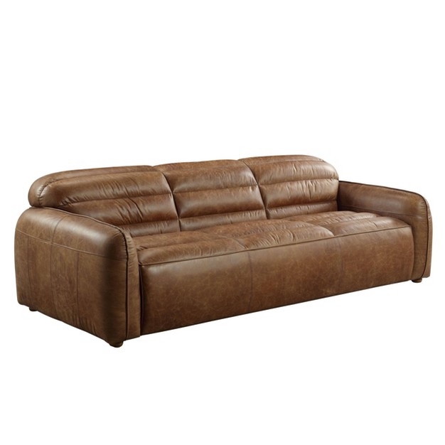 Sofas Cocoa Top Grain Leather Acme Furniture