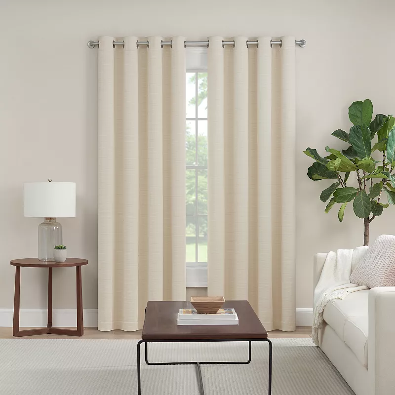 eclipse Magnitech Blackout Draftstopper Jantar 2-pack Window Curtain Set