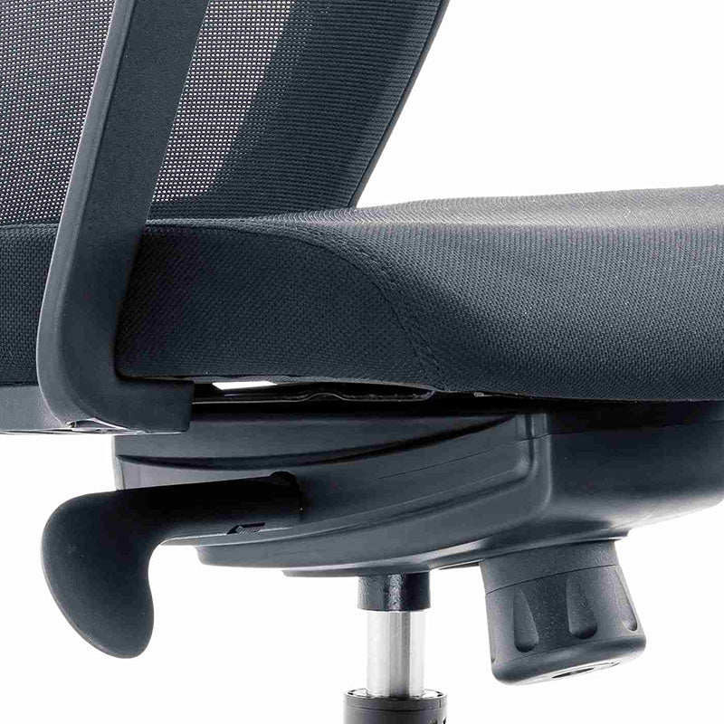 Argo Executive Office Chair with Headrest - Black