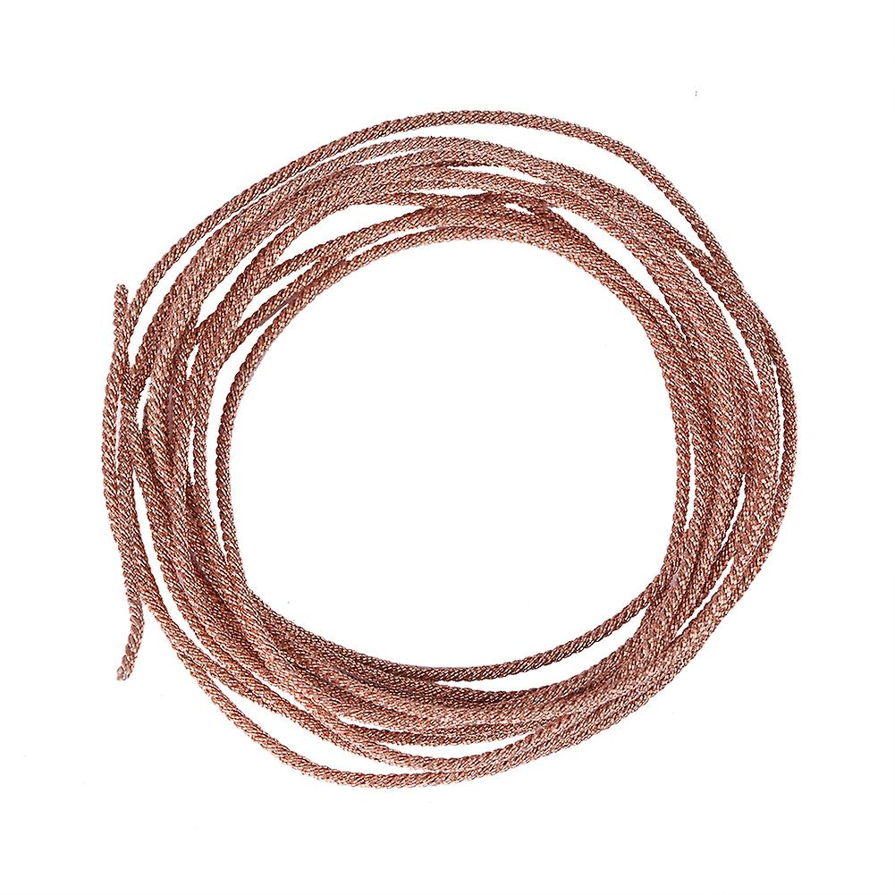 2m 12 Strands Speaker Lead Wire Subwoofer Woofer Lead Wire Repair Braided Copper Wire