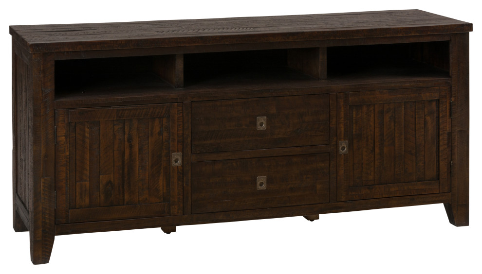 Kona Grove 50 quotMedia Unit   Rustic   Entertainment Centers And Tv Stands   by Kolibri Decor  Houzz