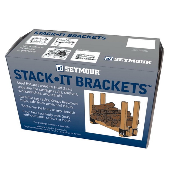 Fire Blox 98039 Stack It Brackets Set  4 Steel Bra...