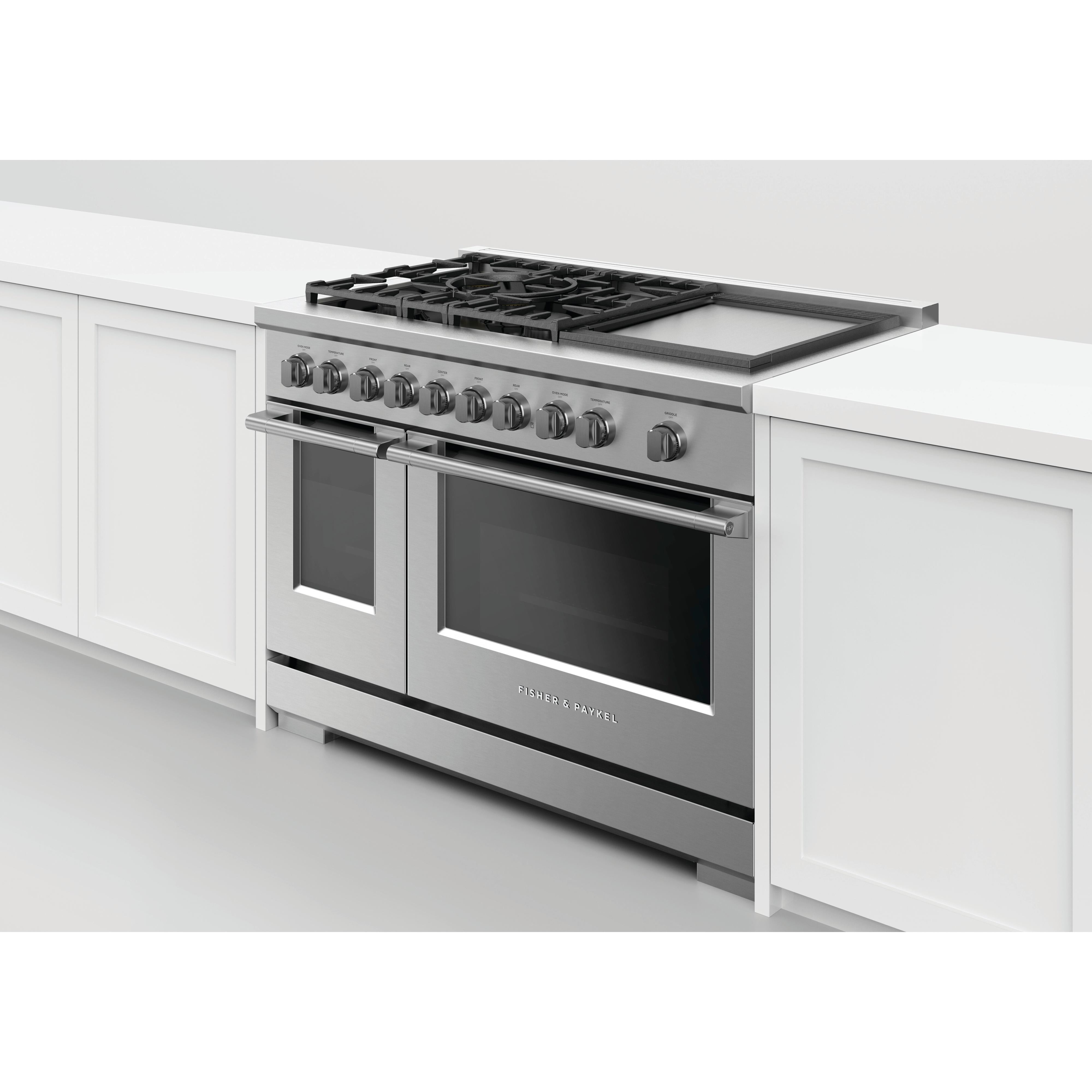 Fisher & Paykel 48-inch Freestanding Gas Range with Griddle RGV3-485GD-N