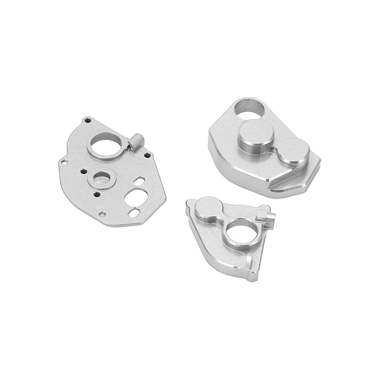 Aluminum Alloy Gearbox Shell Cover For Axial Scx24 1/24 Rc Car Upgrade Accessoriessilver