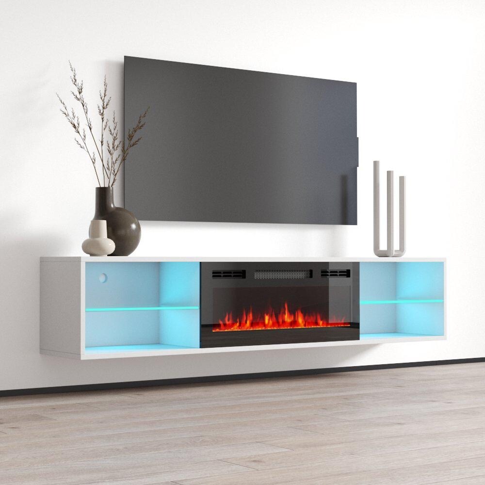 Lima EF Wall Mounted Electric Fireplace 72\