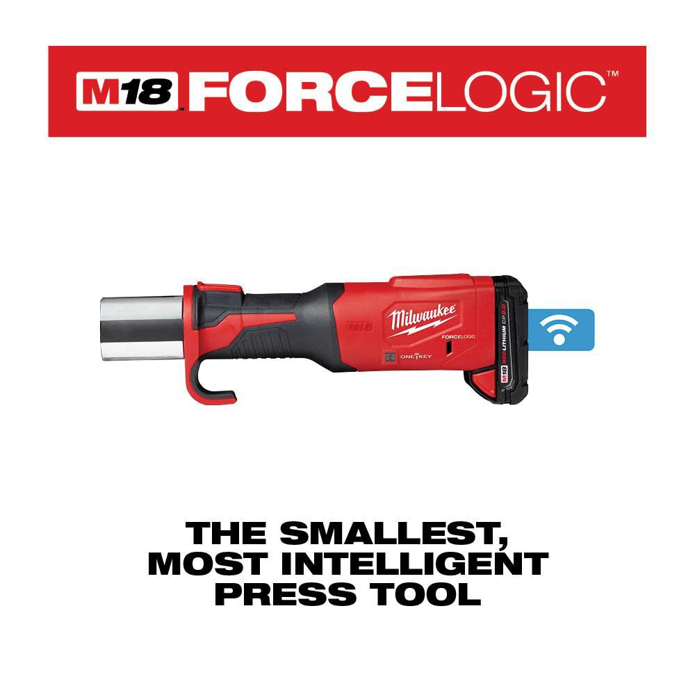 Milwaukee M18 FORCE LOGIC Press Tool with ONE-KEY 2922-20 from Milwaukee