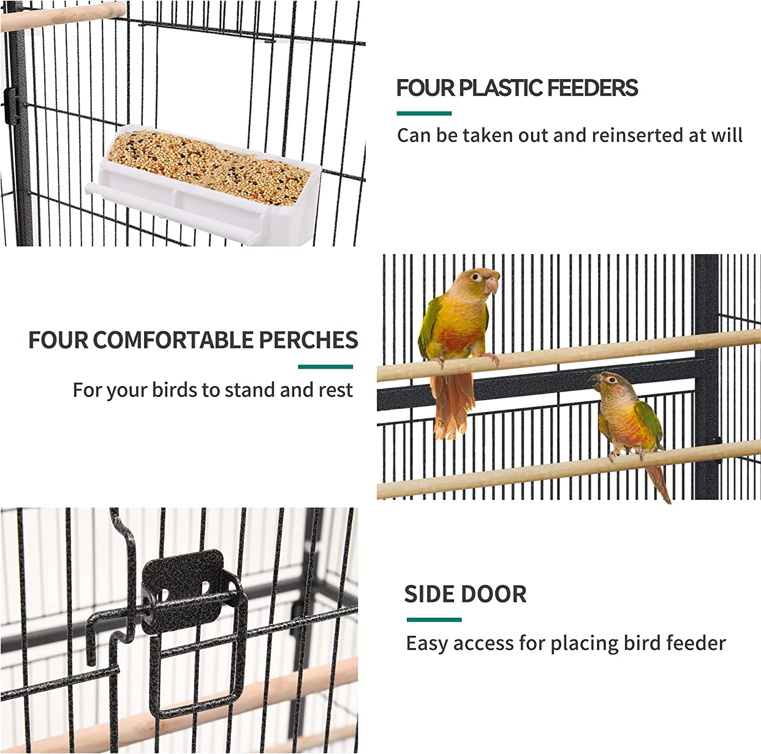 YITAHOME Metal Bird Cage 52