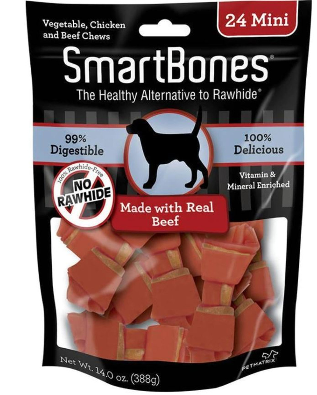 Smartbones Vegetable， Chicken and Beef Dog Chews