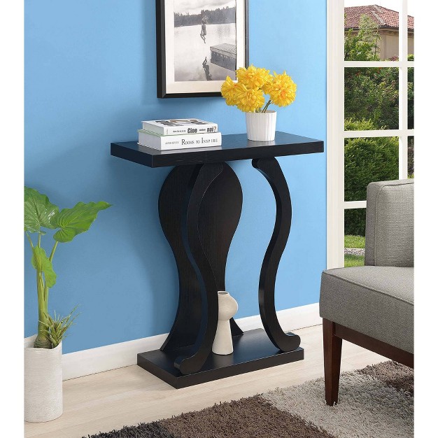 Newport Terry B Console Table With Shelf Breighton Home