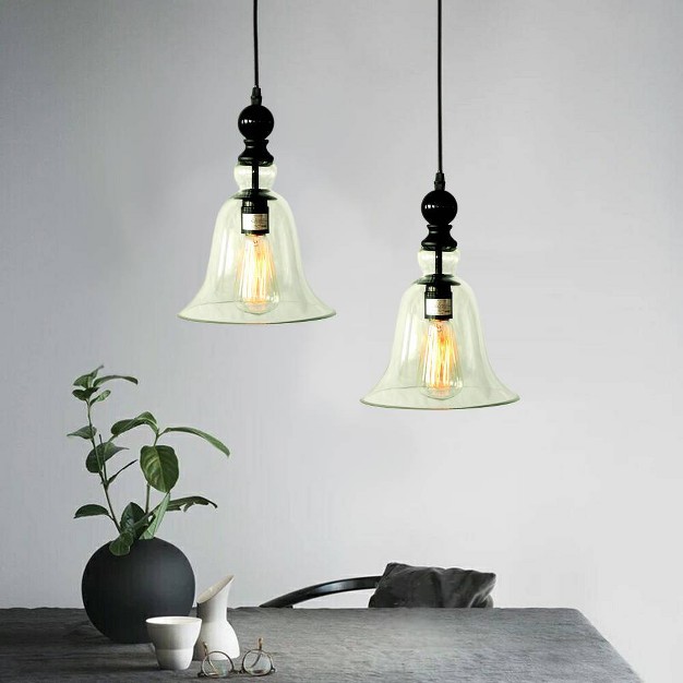 X 17 quot X 11 quot 1 light Marlowe Pendant Black Warehouse Of 