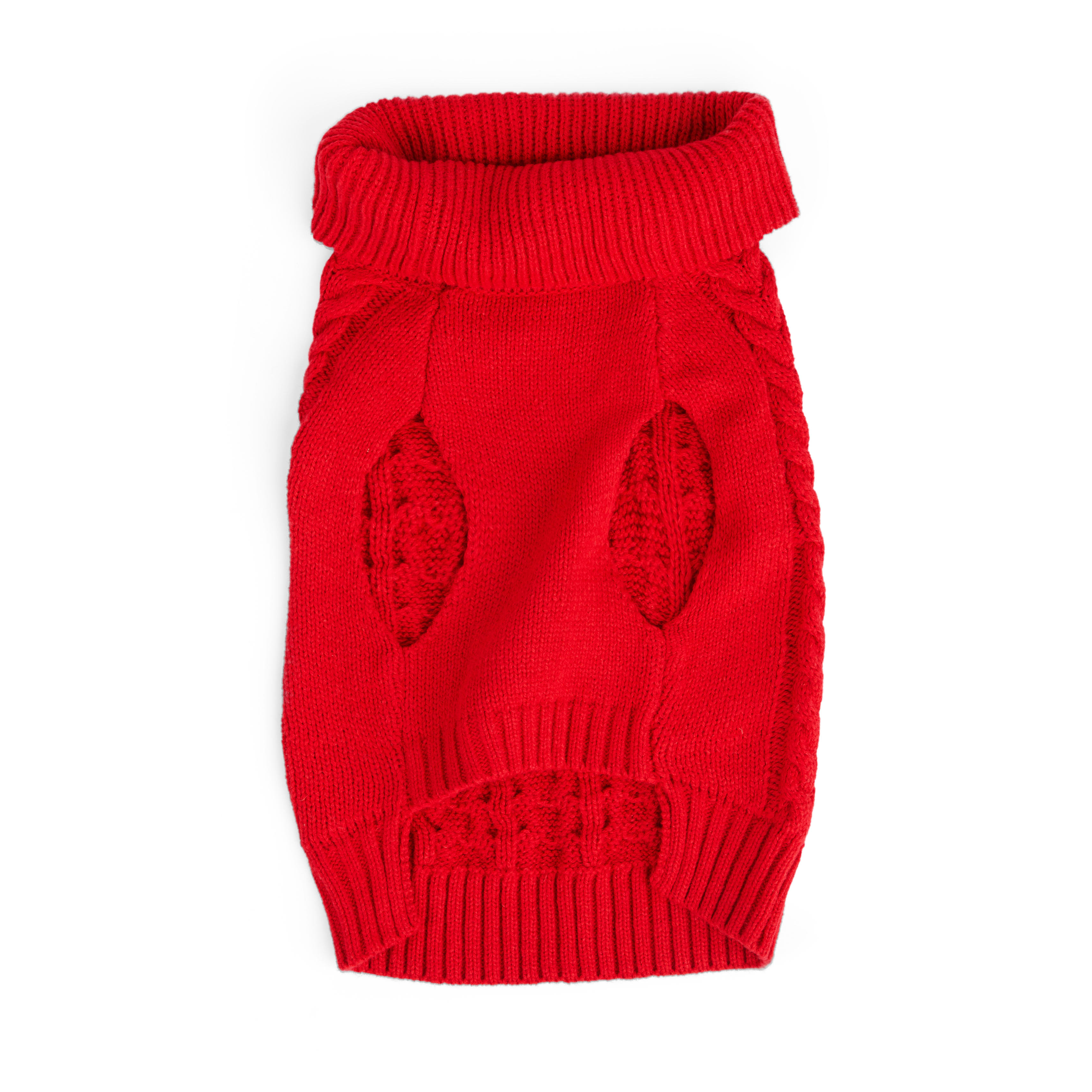 YOULY Red Dog Sweater， XX-Small