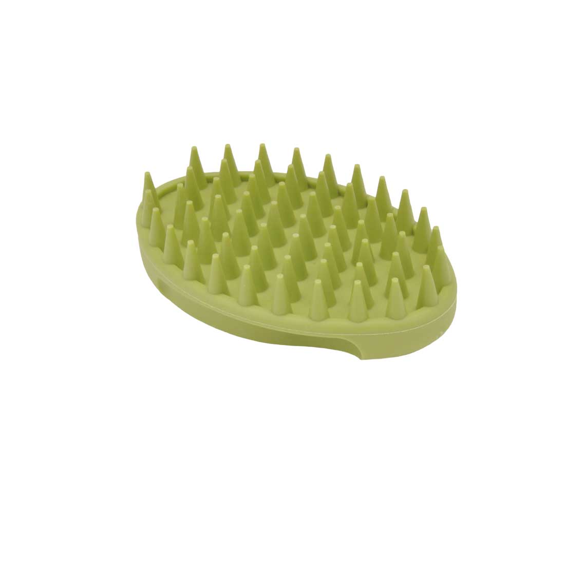 Safari Soft Tip Rubber Curry Dog Brush