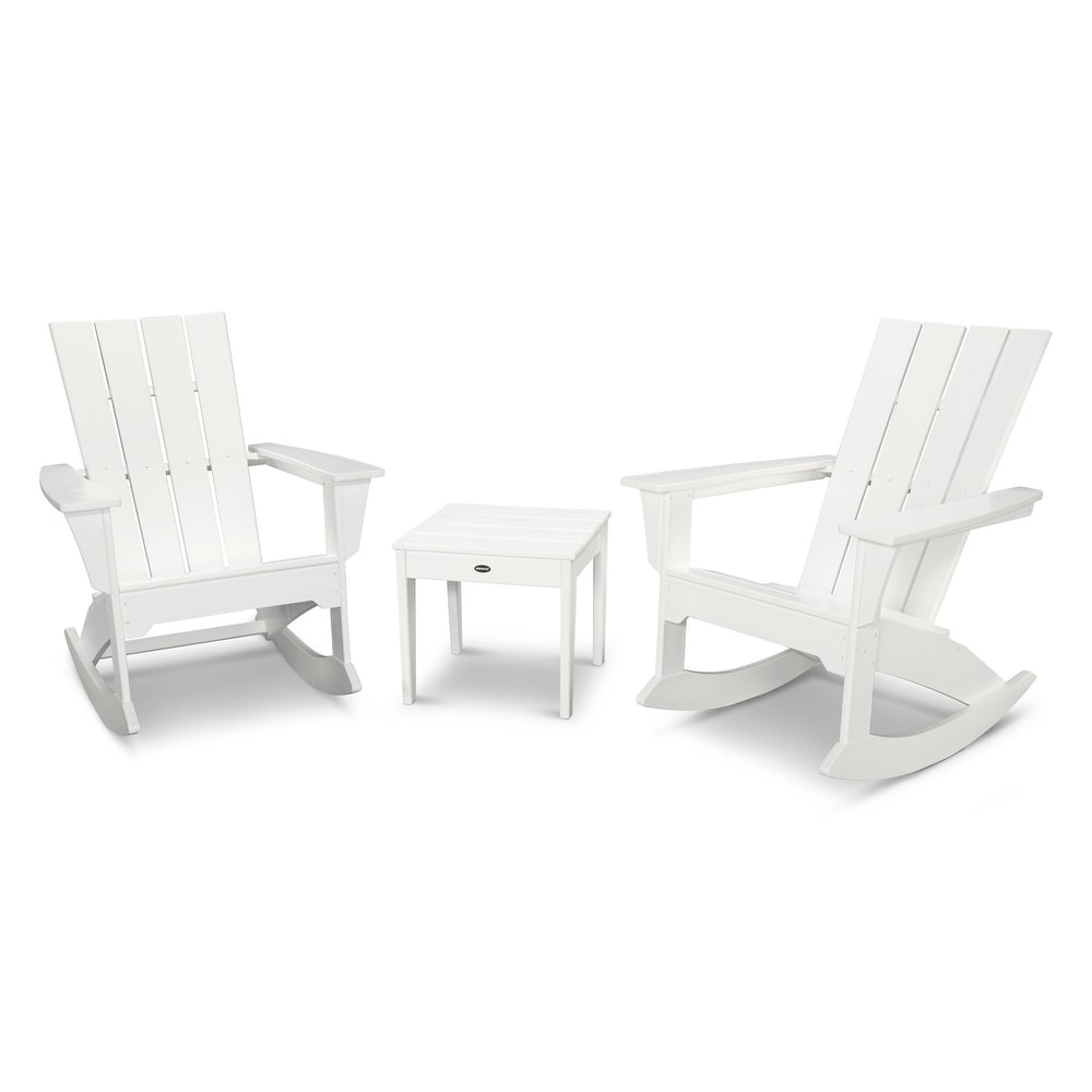 POLYWOOD Quattro 3 Piece Rocker Set