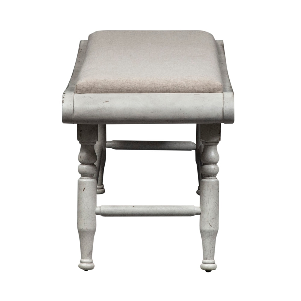 Whitney Antique Linen Bench