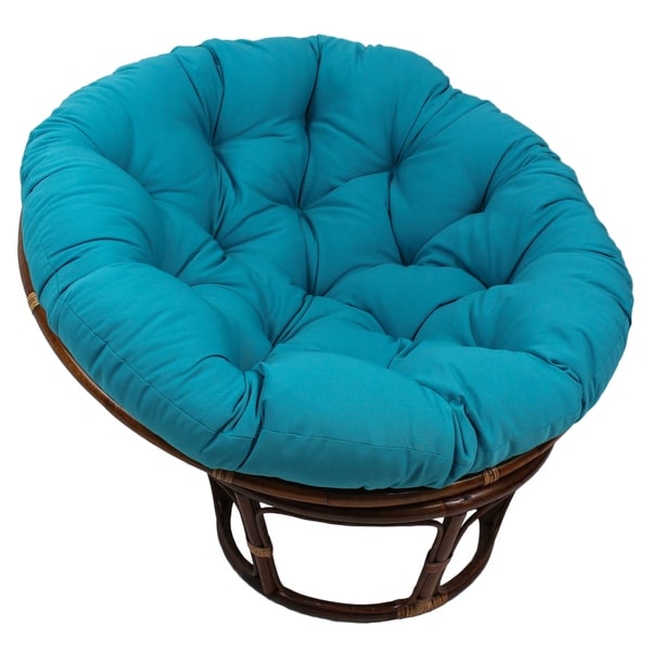 Bali 42-inch Papasan Chair with Twill Cushion