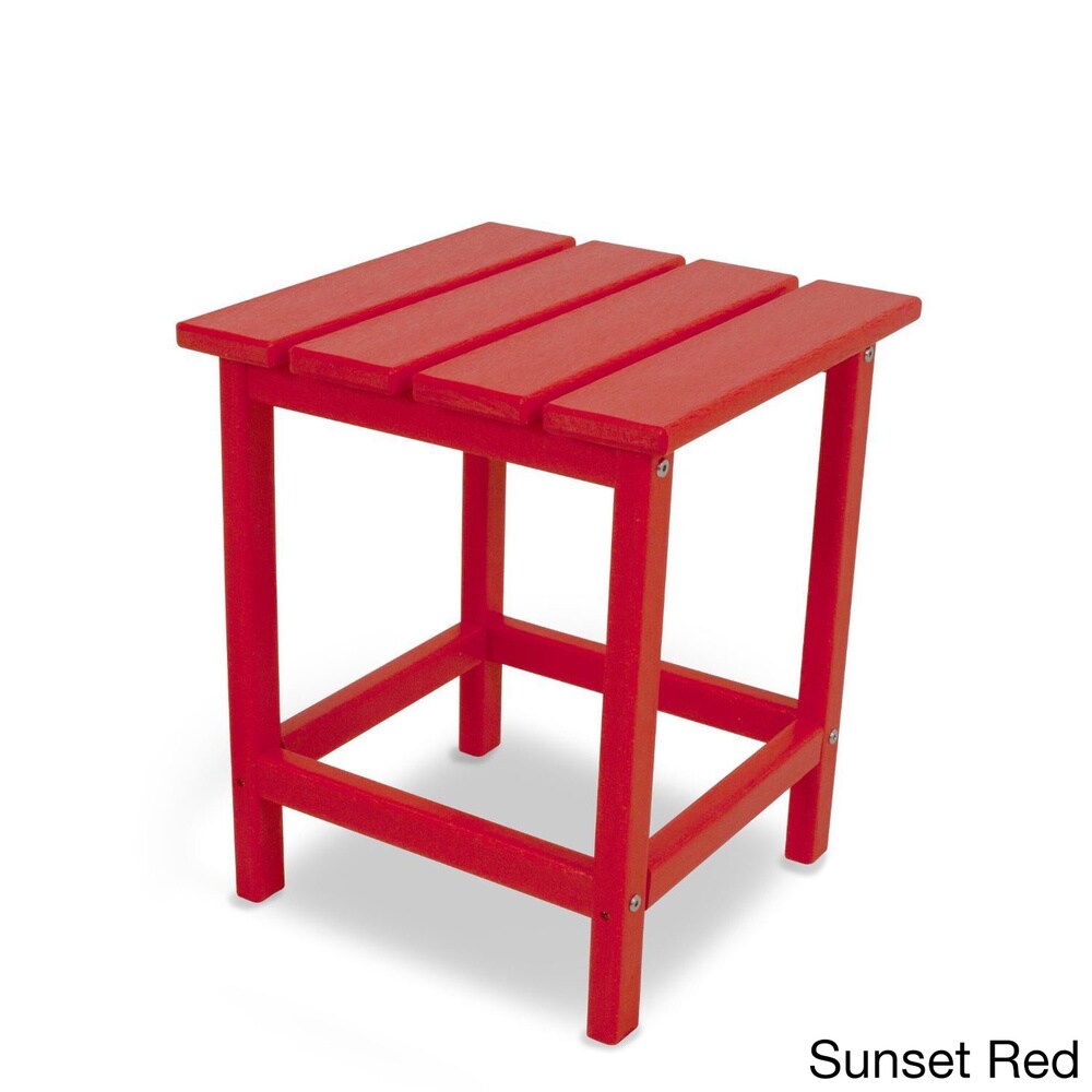 POLYWOOD Long Island 18 inch Side Table