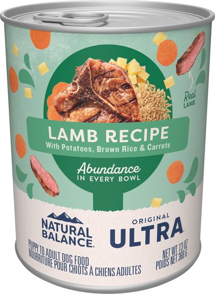 Natural Balance Original Ultra Lamb Recipe Wet Dog Food