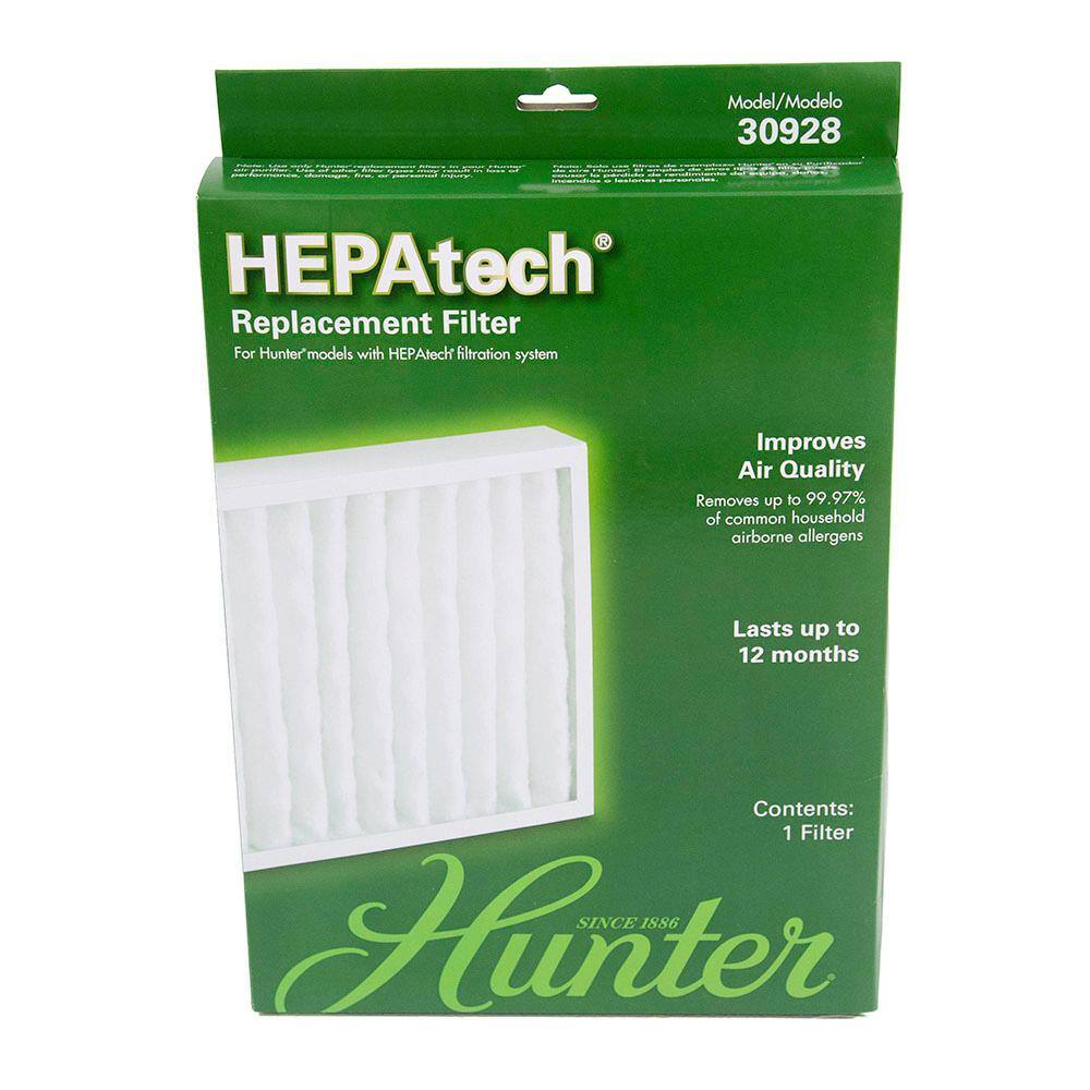 Hunter Genuine HEPAtech Replacement Air Purifier Filter 30928