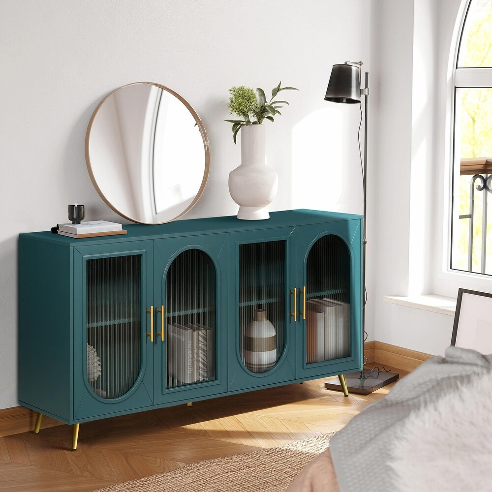 60 inch Witdh Sideboard Cabinet with Adjustable Shelves