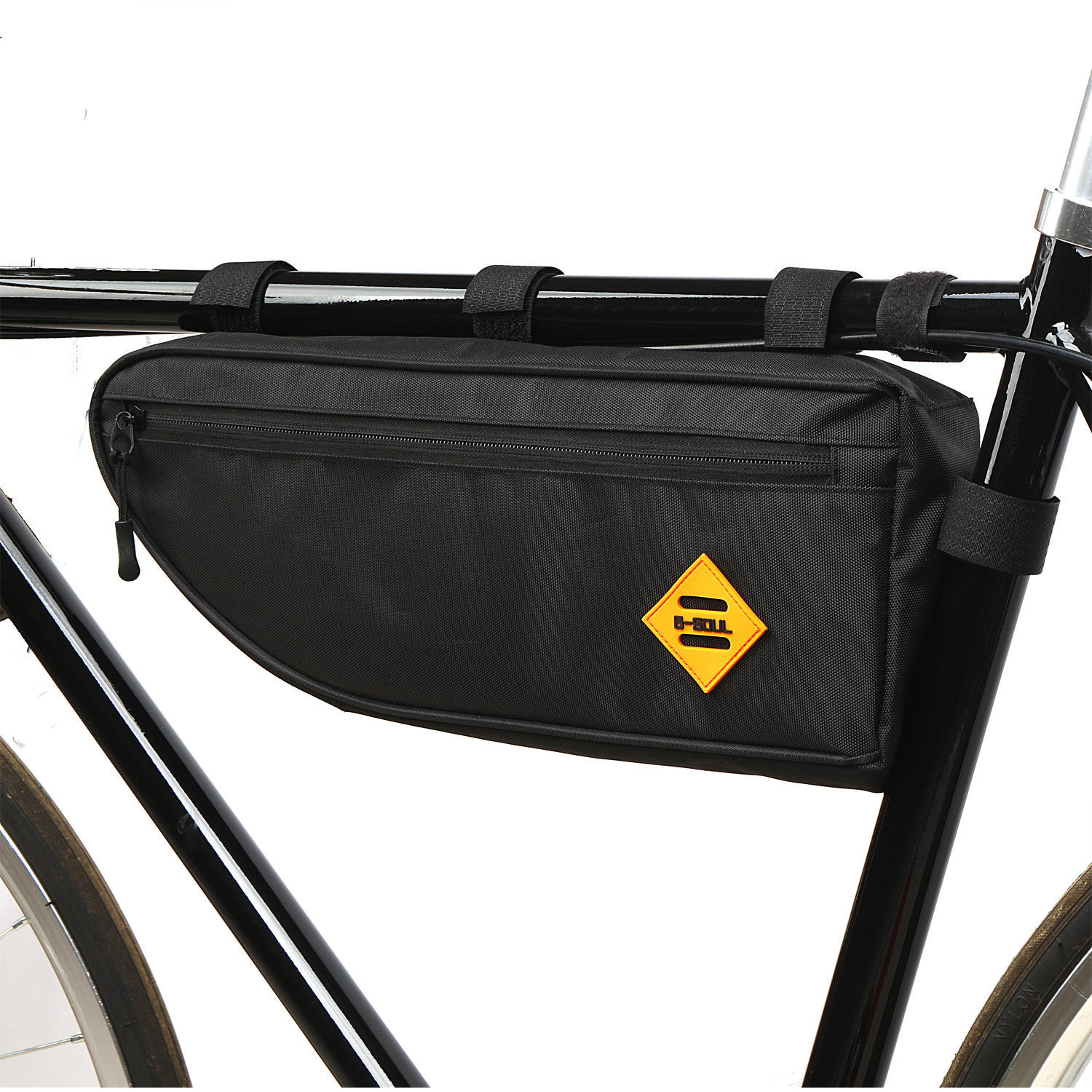 Front Frame Bicycle Bags Bike Accessories Under Top Tube Pouch Large Bike Triangle Bag for Cycling