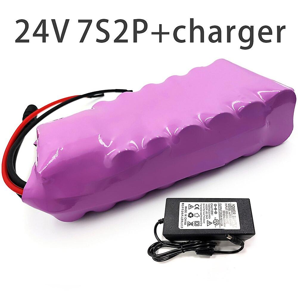 7ah 7s2p 24v Battery E-bike Ebike Electric Bicycle Li-ion Customizable 155x70x50mm